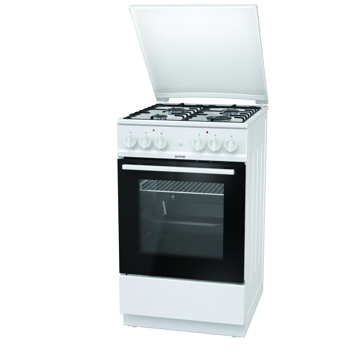 გაზის ქურა Gorenje Cooker K5121WH combined 68 L white