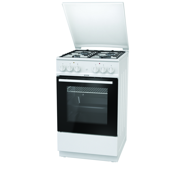 გაზის ქურა Gorenje Cooker K5121WH combined 68 L white