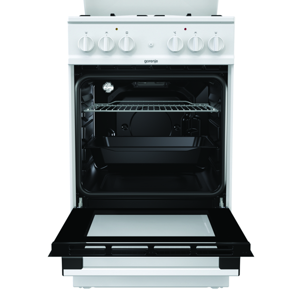 გაზის ქურა Gorenje Cooker K5121WH combined 68 L white