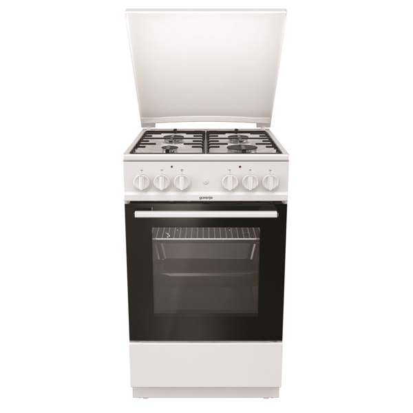 გაზის ქურა Gorenje Cooker K5121WH combined 68 L white