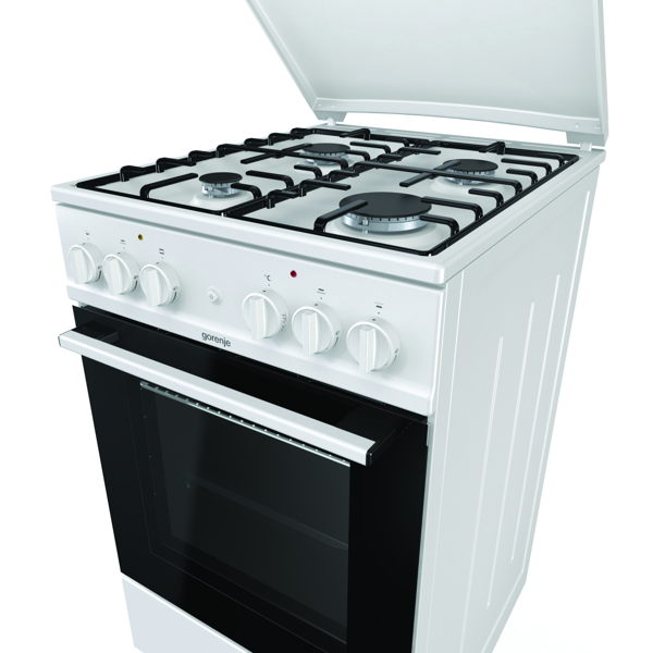 გაზის ქურა Gorenje Cooker K5121WH combined 68 L white