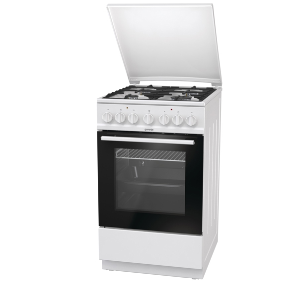 გაზის ქურა Gorenje Cooker K5221WF combined 68 L white