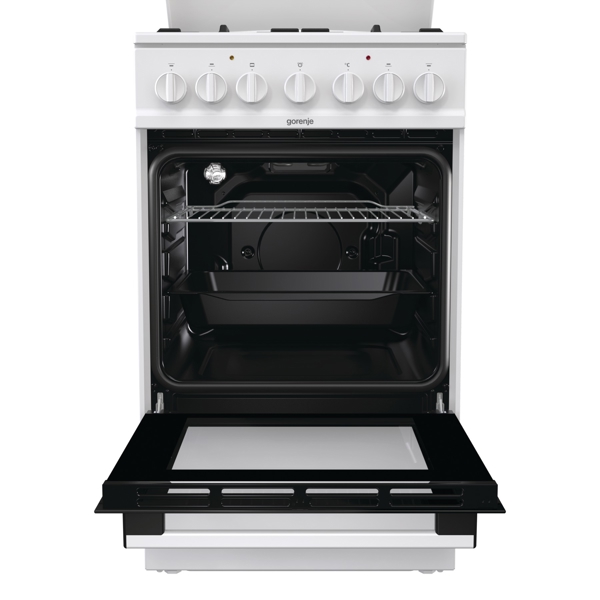 გაზის ქურა Gorenje Cooker K5221WF combined 68 L white