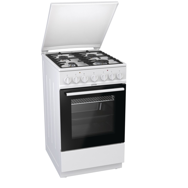 გაზის ქურა Gorenje Cooker K5221WF combined 68 L white