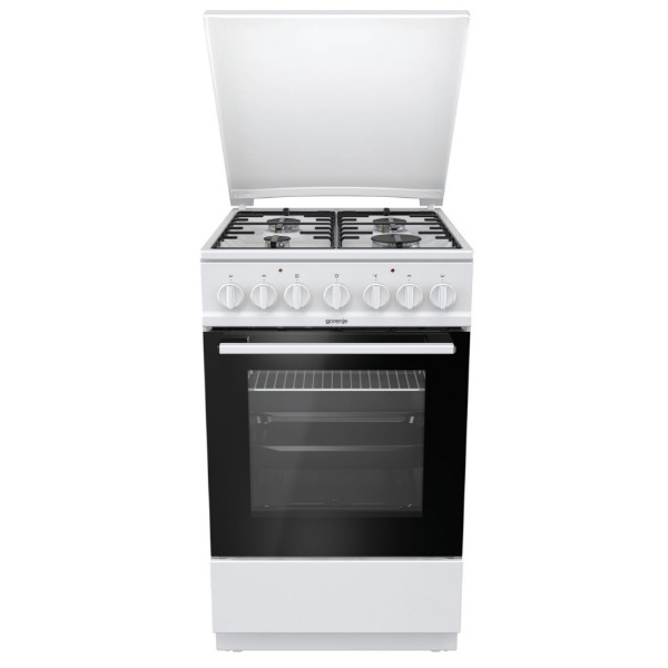 გაზის ქურა Gorenje Cooker K5241WH combined 70 L A 50х60 white