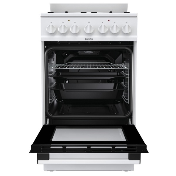 გაზის ქურა Gorenje Cooker K5241WH combined 70 L A 50х60 white