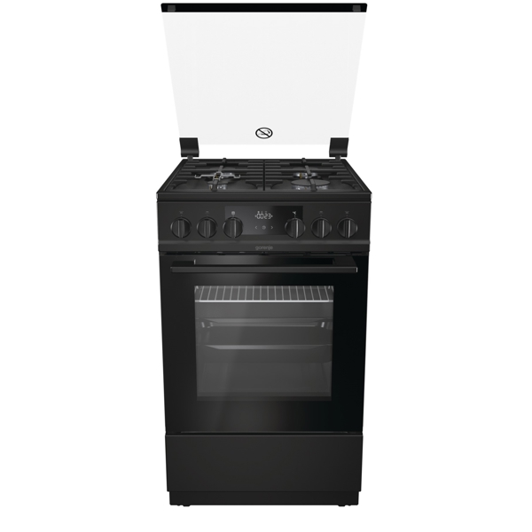 გაზის ქურა Gorenje Cooker K5341BF combined 70 L A 50х60 black