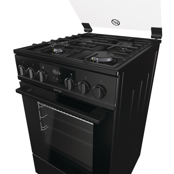 გაზის ქურა Gorenje Cooker K5341BF combined 70 L A 50х60 black