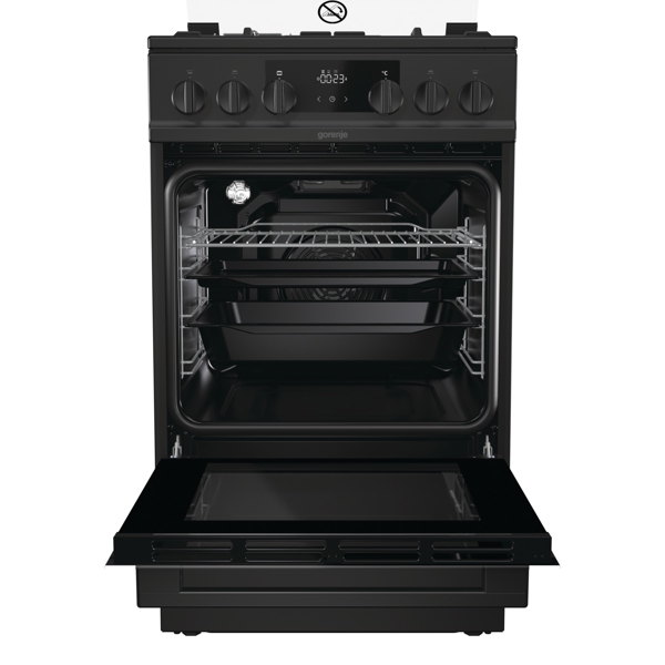 გაზის ქურა Gorenje Cooker K5341BF combined 70 L A 50х60 black