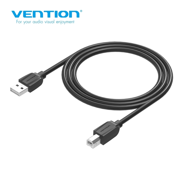 პრინტერის კაბელი Vention VAS-A59-B200 USB2.0 A Male to B Male Print Cable 2M Black