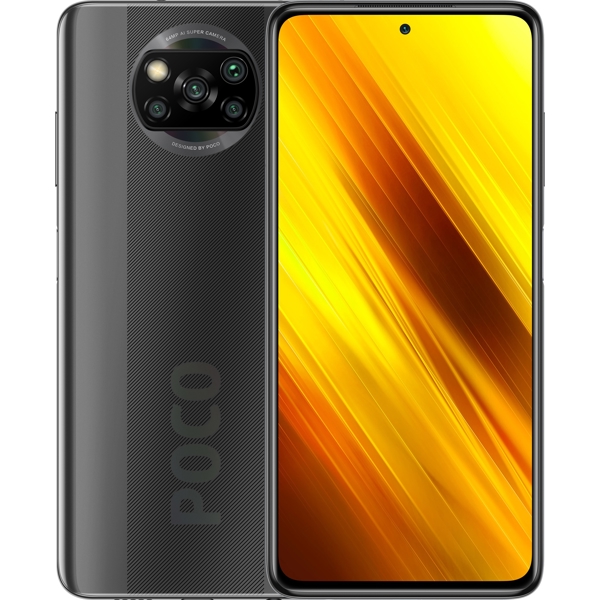 მობილური ტელეფონი Xiaomi POCO X3 Global version 6GB, 64GB Dual Sim LTE Shadow Grey