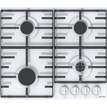 ჩასაშენებელი ქურა Gorenje Hob G640W 4pcs white