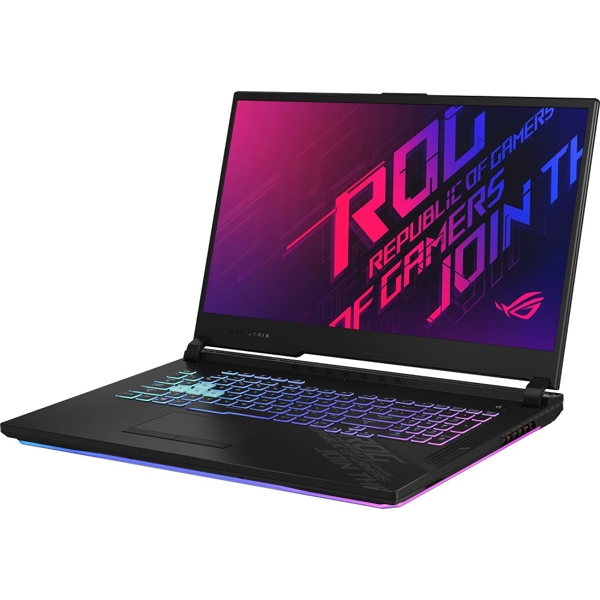 ნოუთბუქი Asus ROG Strix G712LU 17.3" I7-10750H 16GB, 512GB SSD GTX 1660TI 6GB Black