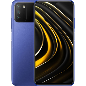 მობილური ტელეფონი Xiaomi POCO M3 (GLOBAL VERSION) 4GB, 64GB Dual Sim LTE Blue