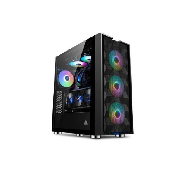 ქეისი Golden Field 8702B ATX Case 4x120mm Fixed Color Fan USB 3.0