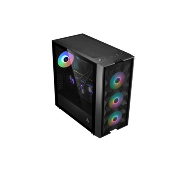 ქეისი Golden Field 8702B ATX Case 4x120mm Fixed Color Fan USB 3.0