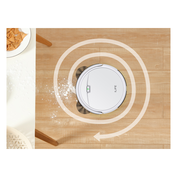  ILIFE A4e Robot Vacuum Cleaner ElectroWall, Remote Control Slim White