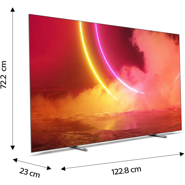 ტელვიზორი Philips 55' Ambilight3 5700 PPI  / UHD / android tv DVB-T2/S2 55OLED805/12