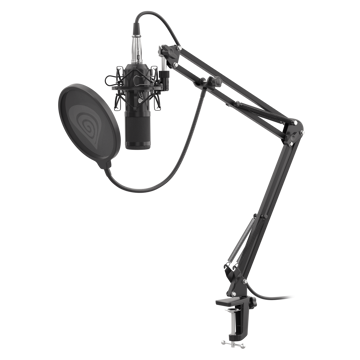 სტუდიო მიკროფონი GENESIS RADIUM 300 Microphone Studio XLR Arm Popfilter