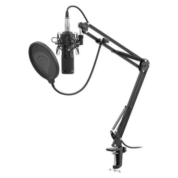 სტუდიო მიკროფონი GENESIS RADIUM 300 Microphone Studio XLR Arm Popfilter