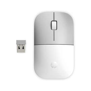  HP Z3700 Ceramic Wireless Mouse (171D8AA) White