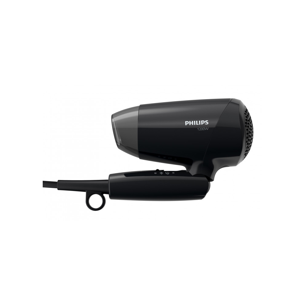 თმის საშრობი PHILIPS BHC010/10 EssentialCare, 1200W, Hair dryer, Black