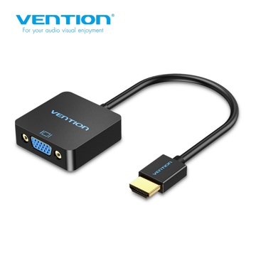 ადაპტერიVENTION ACPBB  HDMI to VGA Converter 0.15M Black