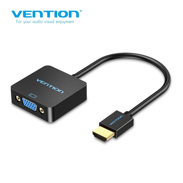 ადაპტერიVENTION ACPBB  HDMI to VGA Converter 0.15M Black