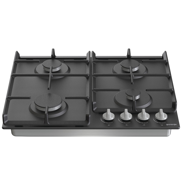 ჩასაშენებელი ქურის ზედაპირი Gorenje Hob G641EXB 4pcs black