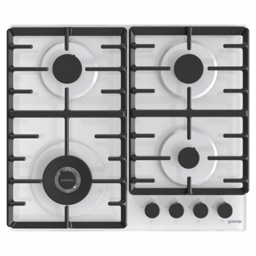 ქურა Gorenje Hob GTW642SYW 4 pcs white