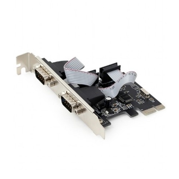 ადაპტერი Gembird spc-22 2 serial port PCI-Express add-on card