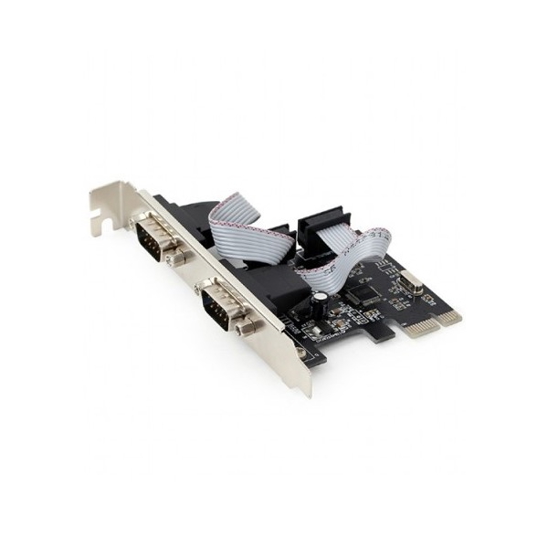 ადაპტერი Gembird spc-22 2 serial port PCI-Express add-on card