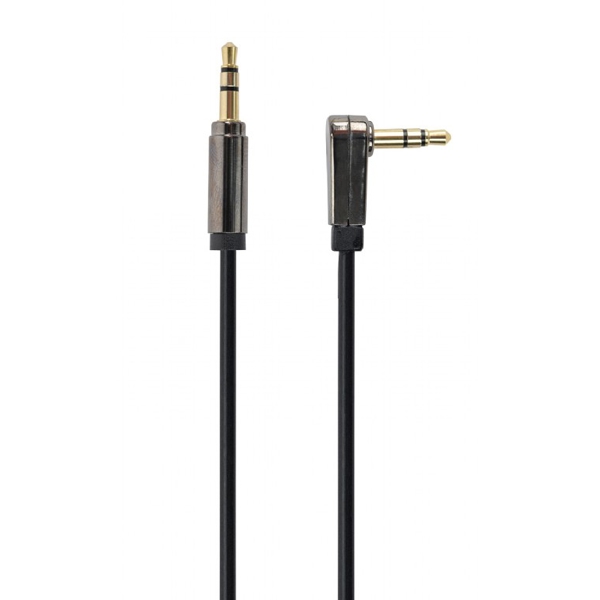 აუდიო კაბელი Gembird CCAP-444L-6 Right angle 3,5 mm stereo audio cable 1,8 m