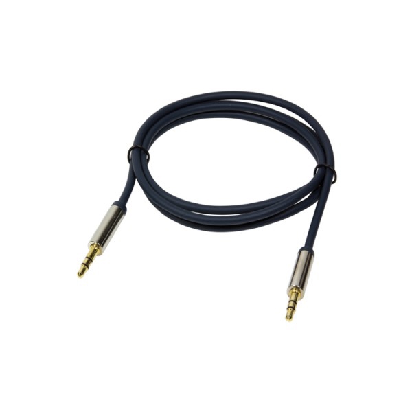 აუდიო კაბელი LogiLink CA10500 Audio Cable 3,5 Stereo MM, straight, 5,00 m blue