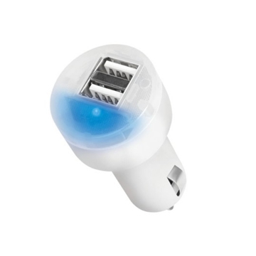 მანქანის USB დამტენი Logilink PA0227 USB Car Charger 2 Port 10,5W White