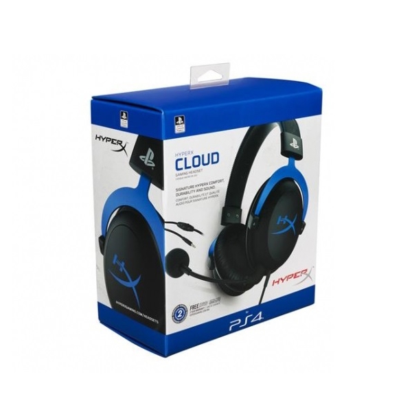 ყურსასმენი HyperX Gaming Headset Cloud for PS4 Black/Blue 