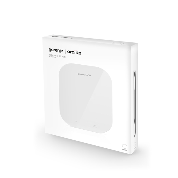 Gorenje Kitchen Scale KT10ORAW white