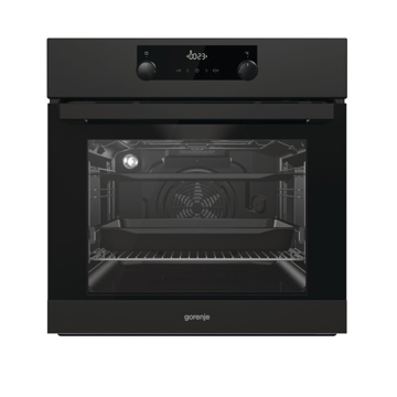 ჩასაშენებელი ღუმელი Gorenje Oven BO735E20B 71 L black