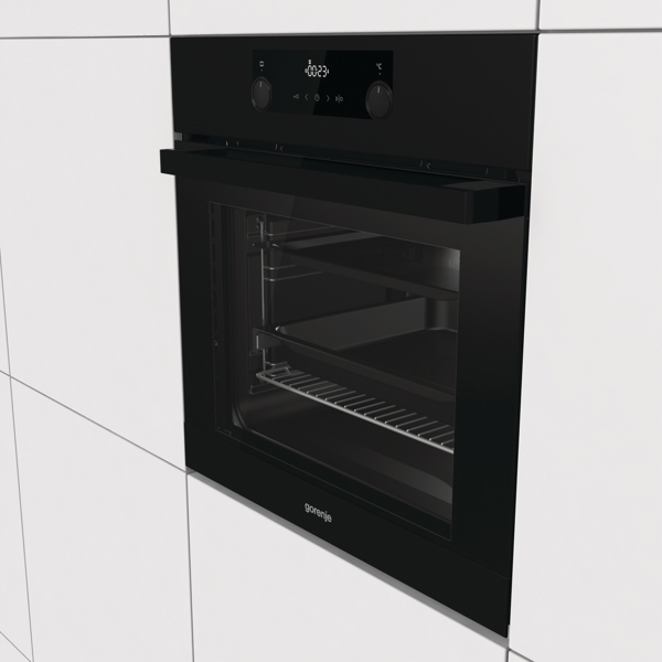 ჩასაშენებელი ღუმელი Gorenje Oven BO735E20B 71 L black