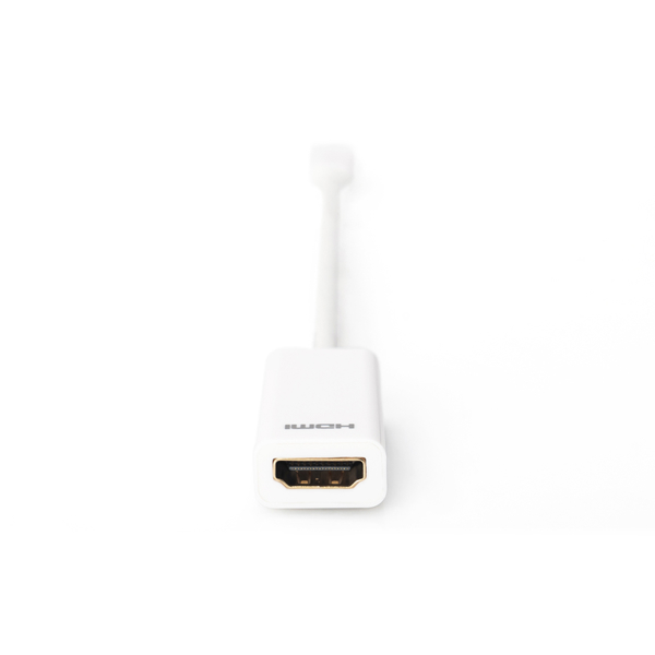 ადაპტერი DIGITUS DisplayPort adapter cable, mini DP - HDMI type A