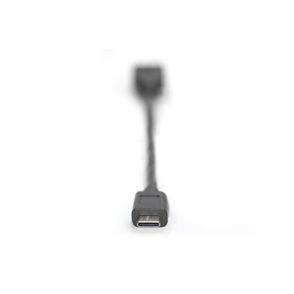 USB ადაპტერი DIGITUS USB Type-C adapter cable, OTG, type C - A