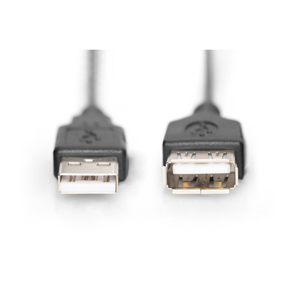 USB კაბელი DIGITUS USB extension cable, type A