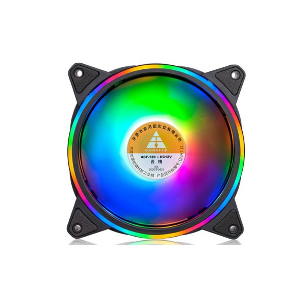 ქულერი Golden Field S01 120mm Case Fan Trey (Fixed Color)