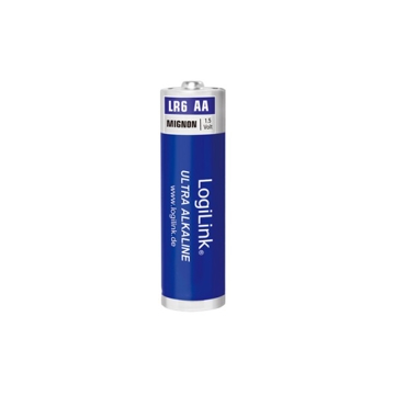 Logilink LR6F8 Battery, Ultra Power Alkaline AA, 8pcs, shrink foil