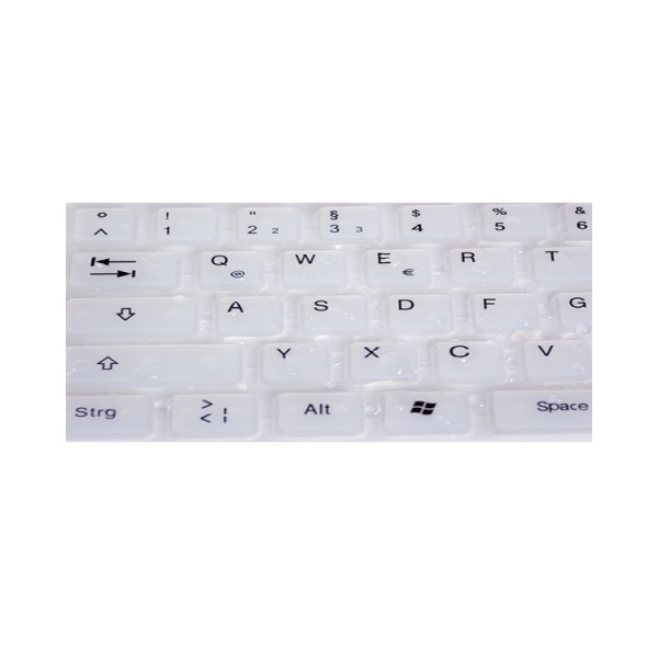 კლავიატურა LogiLink ID0018A Keyboard flexible waterproof USB + PS2 white