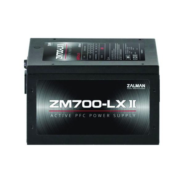 კვების ბლოკი Zalman Power supply ZM700-XEII (700W) Active PFC, 85%, 200-240V, EU