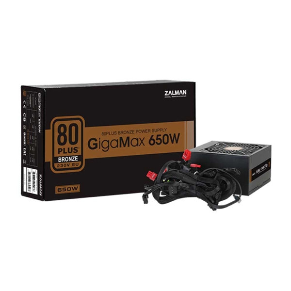 კვების ბლოკი Zalman Power supply ZM650-GVII (650W) 80Bronze 230V EU