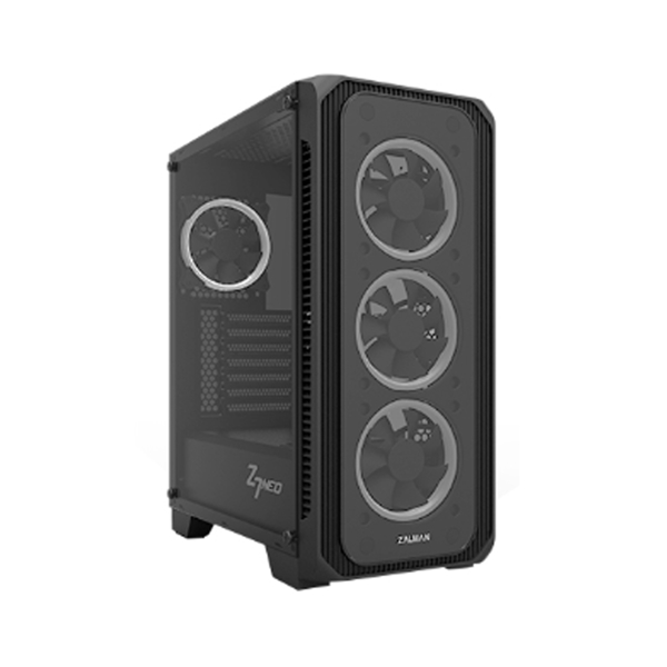 ქეისი Zalman Computer case Z7 NEO, MidT, 2*USB2.0,1*USB3.0, 4*120mm RGB