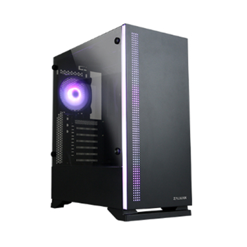 ქეისი Zalman Computer case S5, MidT, 2*USB2.0,1*USB3.0, 1*120,1*120 RGB