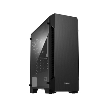 ქეისი Zalman Computer case S3, MidT, 2*USB2.0,1*USB3.0, 3*120mm